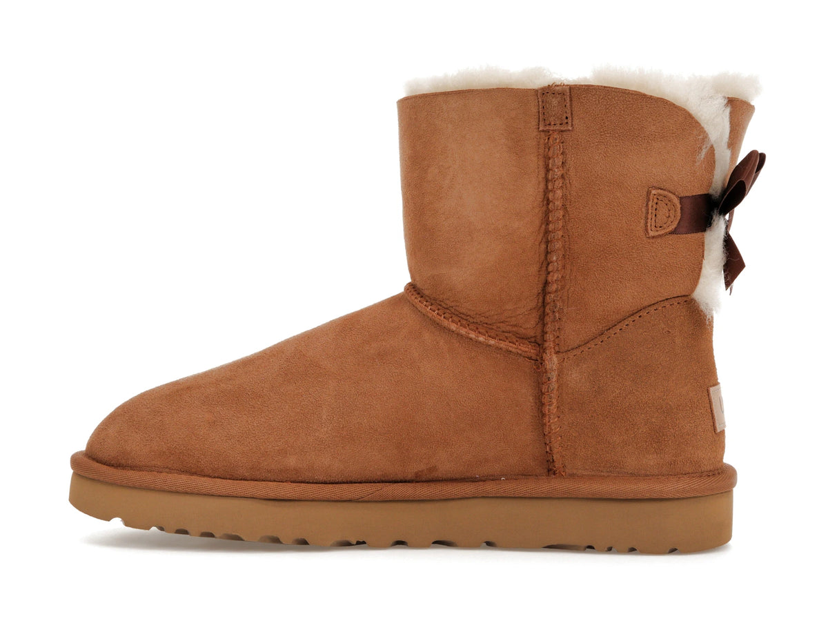 UGG Mini Bailey Bow II Chestnut - alternate angle 1