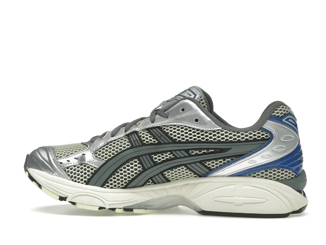 ASICS Gel-Kayano 14 Soft Yellow Asics Blue