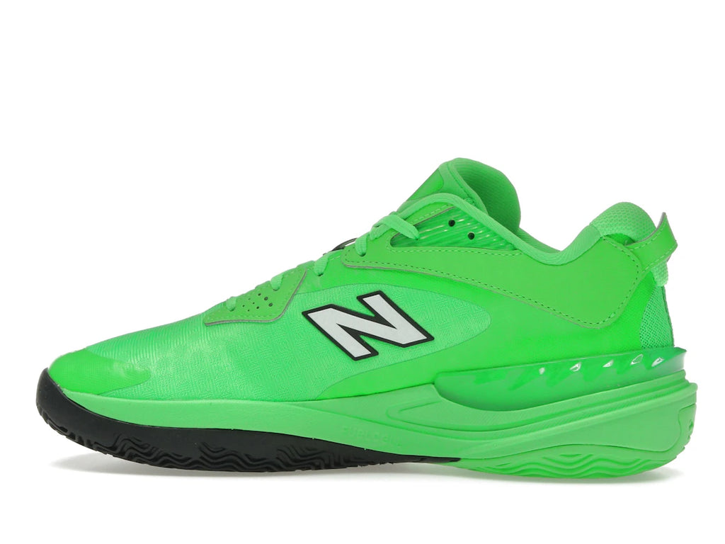 New Balance Hesi Low v2 Vert Punch Blanc