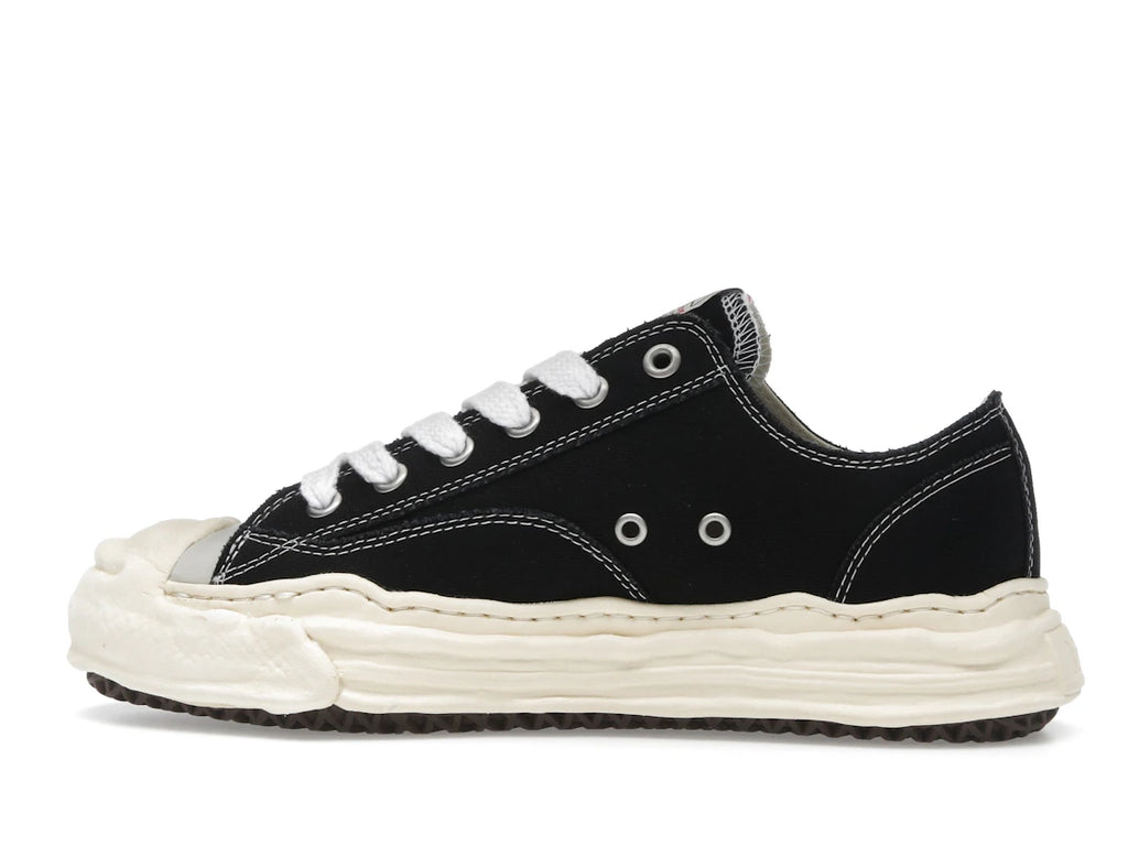 Maison Mihara Yasuhiro Hank Vintage Sole Canvas Low Black