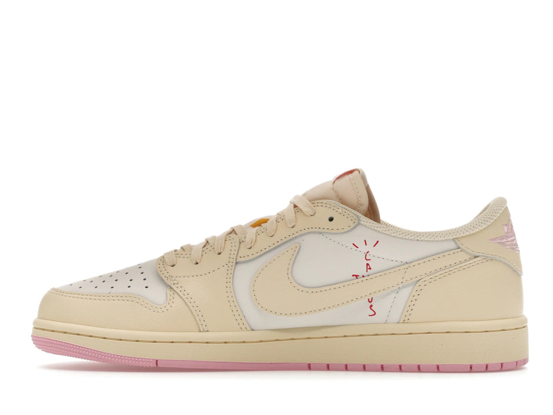 Jordan 1 Retro Low OG SP Travis Scott Shy Pink Rose