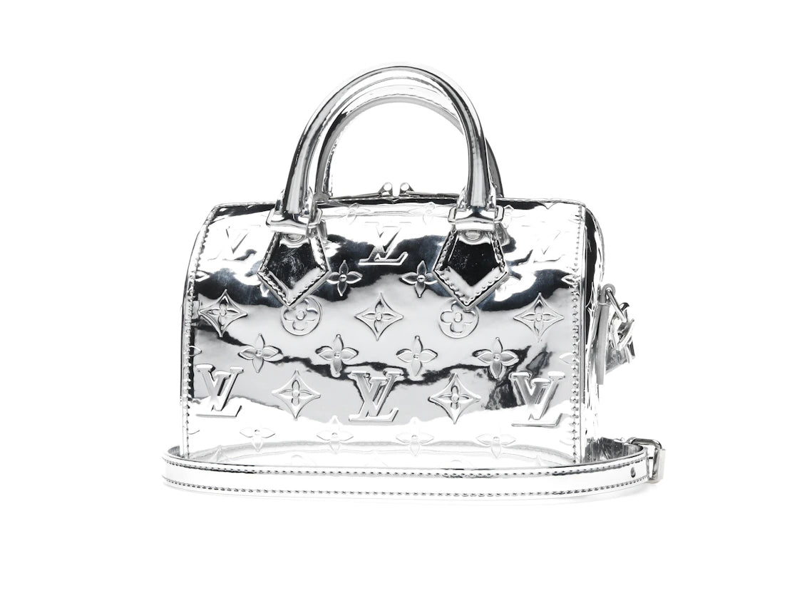 Louis Vuitton Speedy Bandouliere 20 Silver - alternate angle 1