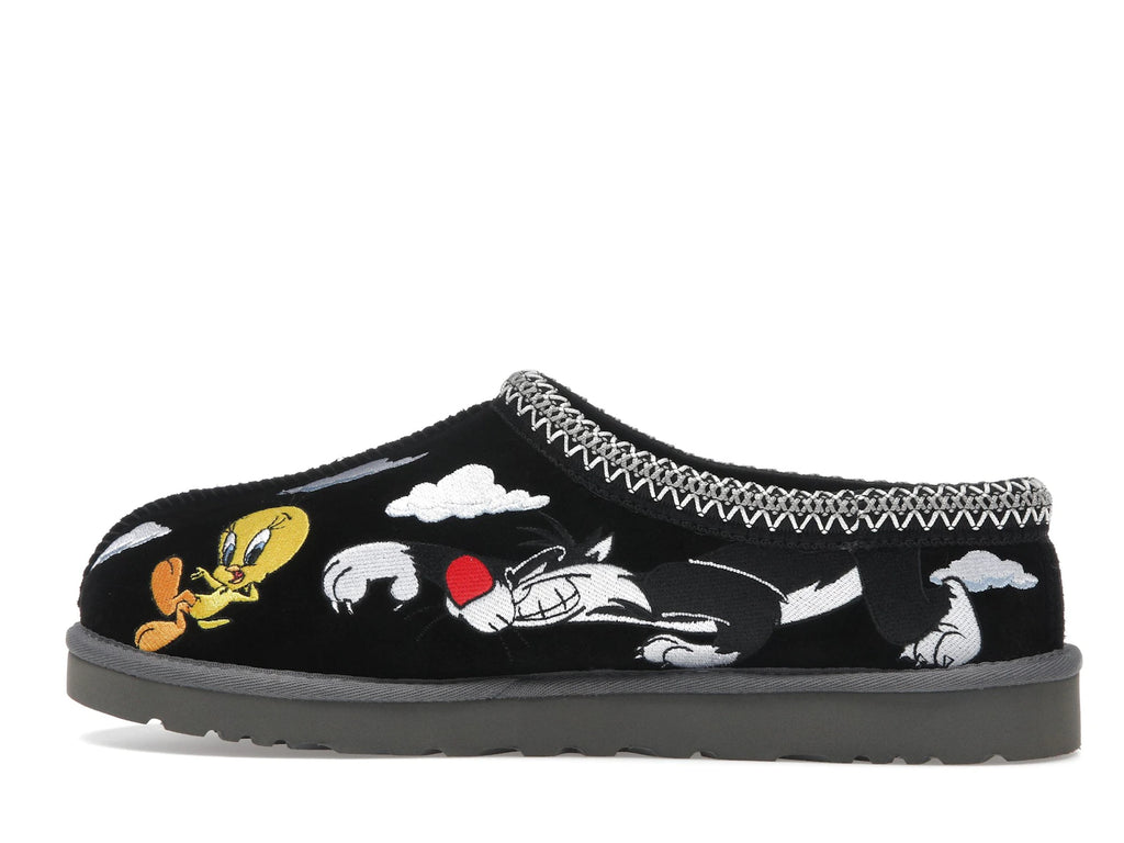 UGG Tasman Slipper Palace x Looney Tunes Black - alternate angle 1