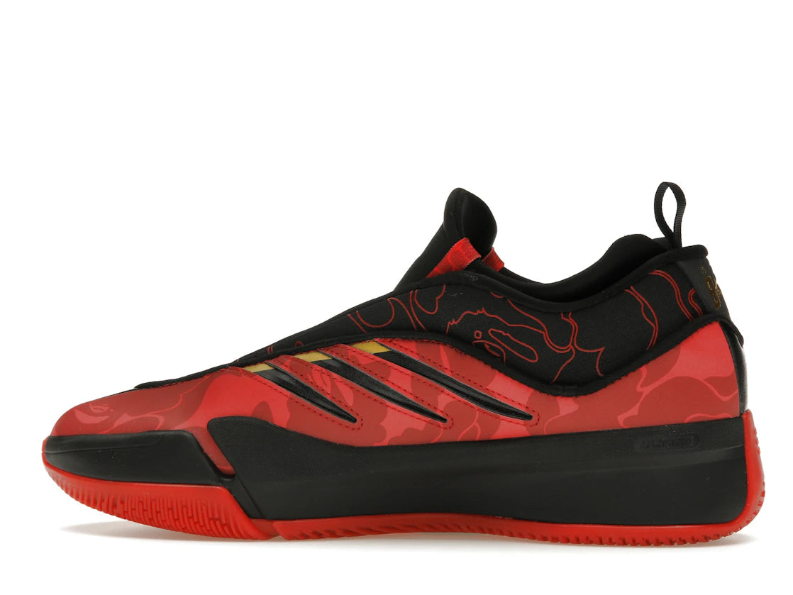adidas Dame 9 Bape Black Red