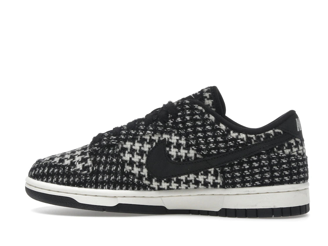 Nike Dunk Low Harris Tweed Blanc Noir Multicolore