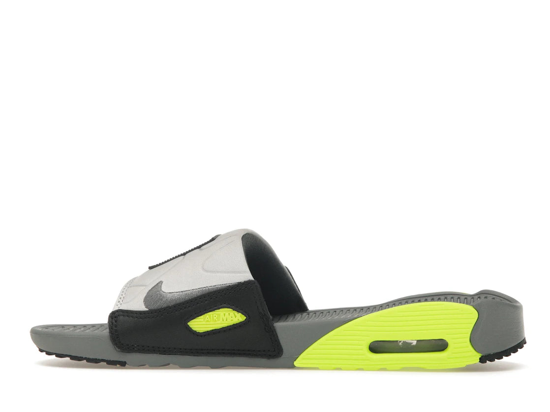 Nike Air Max 90 Slide Smoke Grey Volt Black