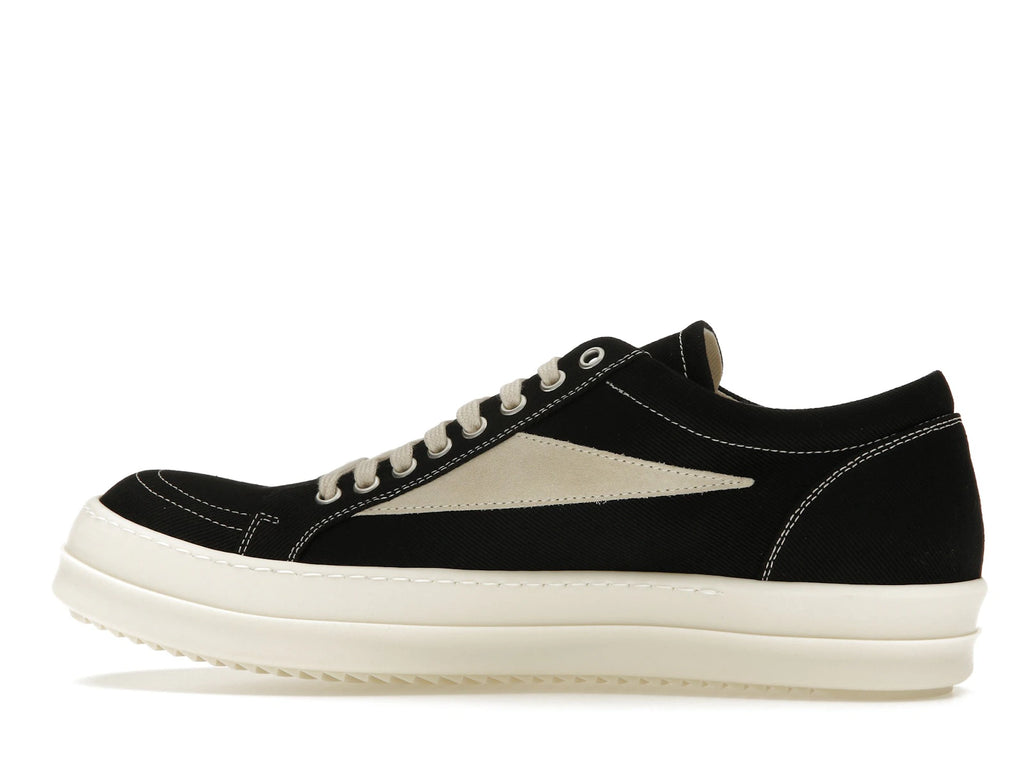 Rick Owens DRKSHDW Vintage Low Black Milk - alternate angle 1
