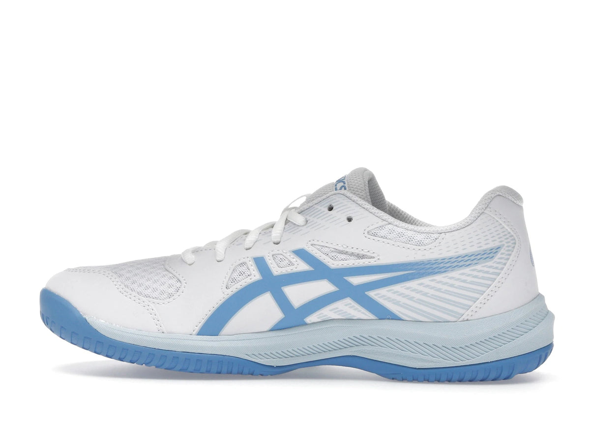 ASICS Upcourt 6 White Blue Coast - alternate angle 1