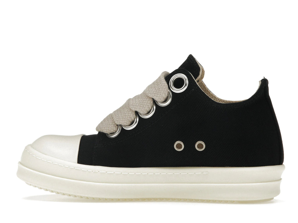 Rick Owens DRKSHDW Jumbo Lace Low Black - alternate angle 1