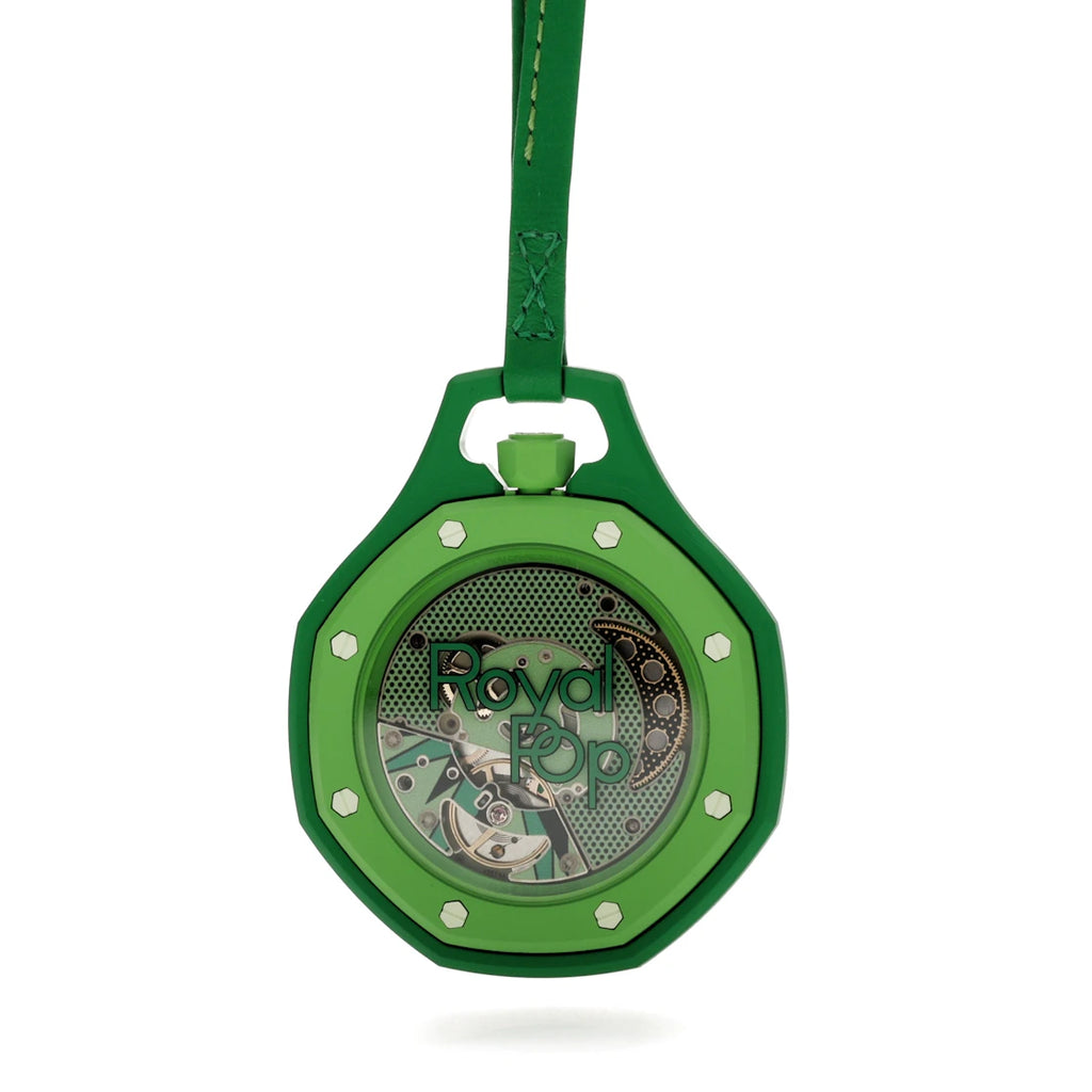 Swatch x Audemars Piguet AP Bioceramic Royal Pop Green Eight SSX03G100N