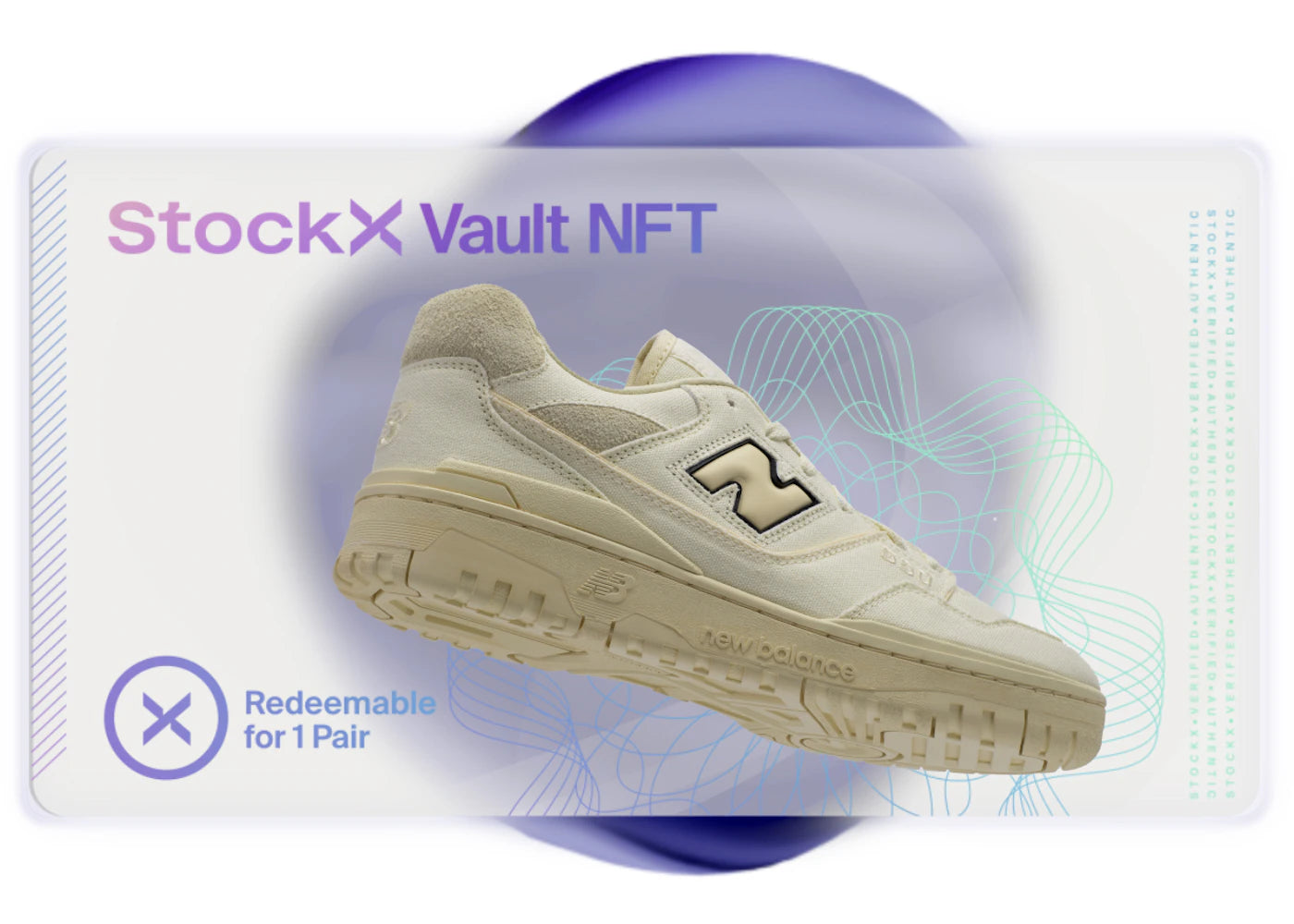 StockX Vault NFT New Balance 550 Joe Freshgoods Conversations Amongst Us - US M 10-