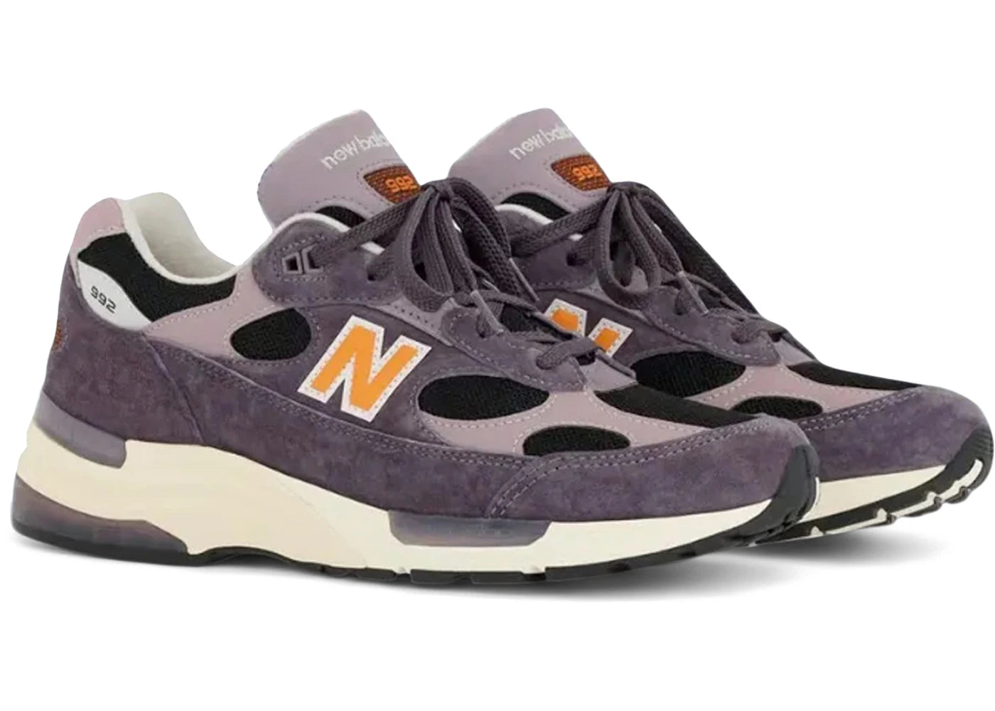 New Balance 992 MiUSA Dark Ice Wine Black