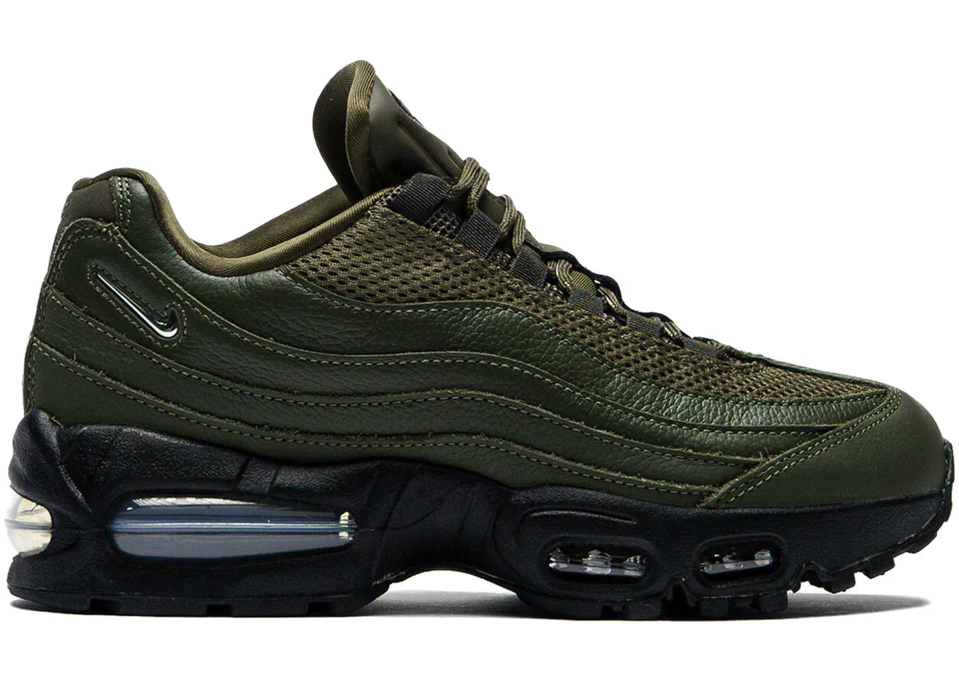 Nike Air Max 95 Big Bubble Cargo Khaki Jewel Swoosh