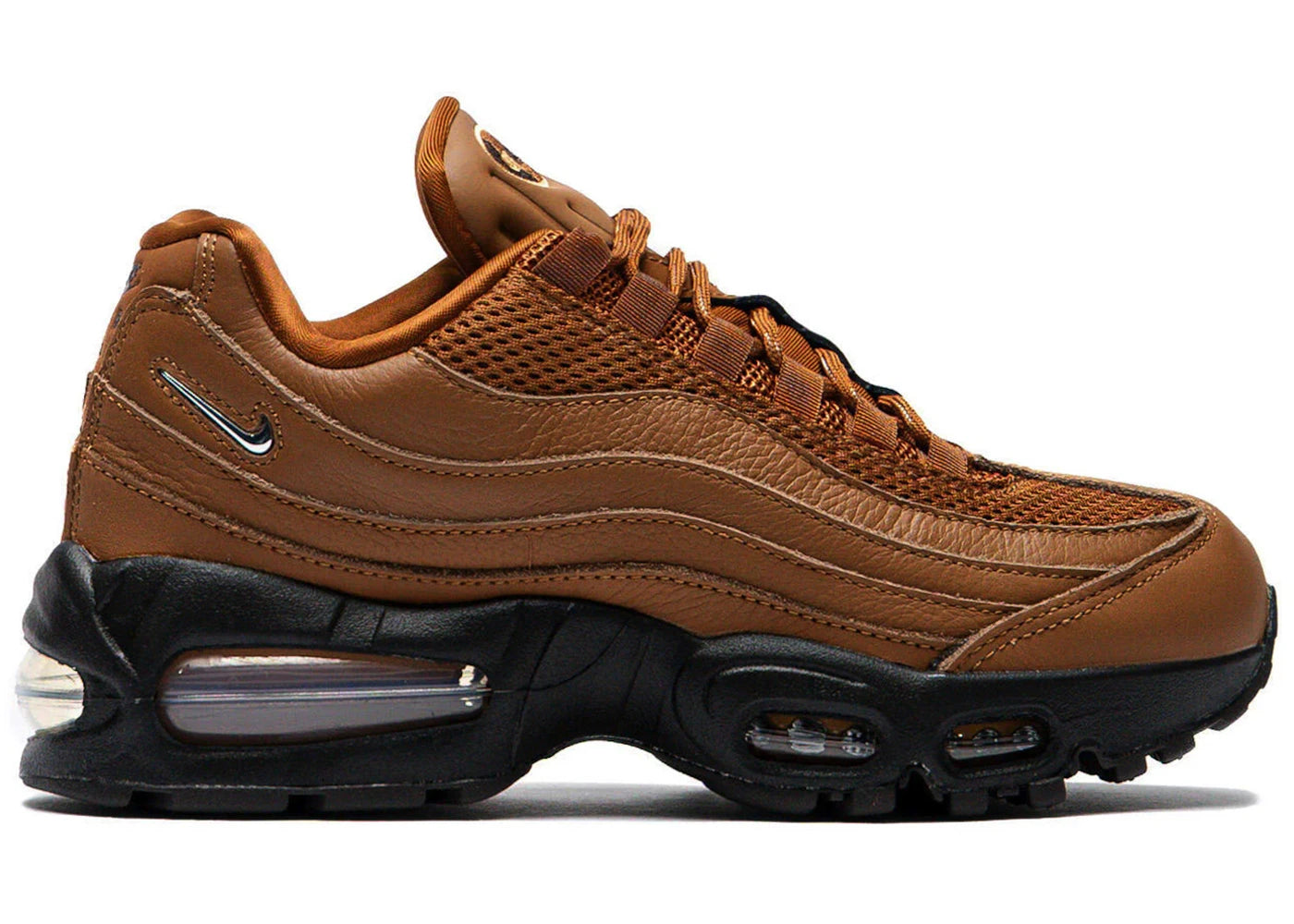 Nike Air Max 95 Big Bubble Light British Tan Jewel Swoosh