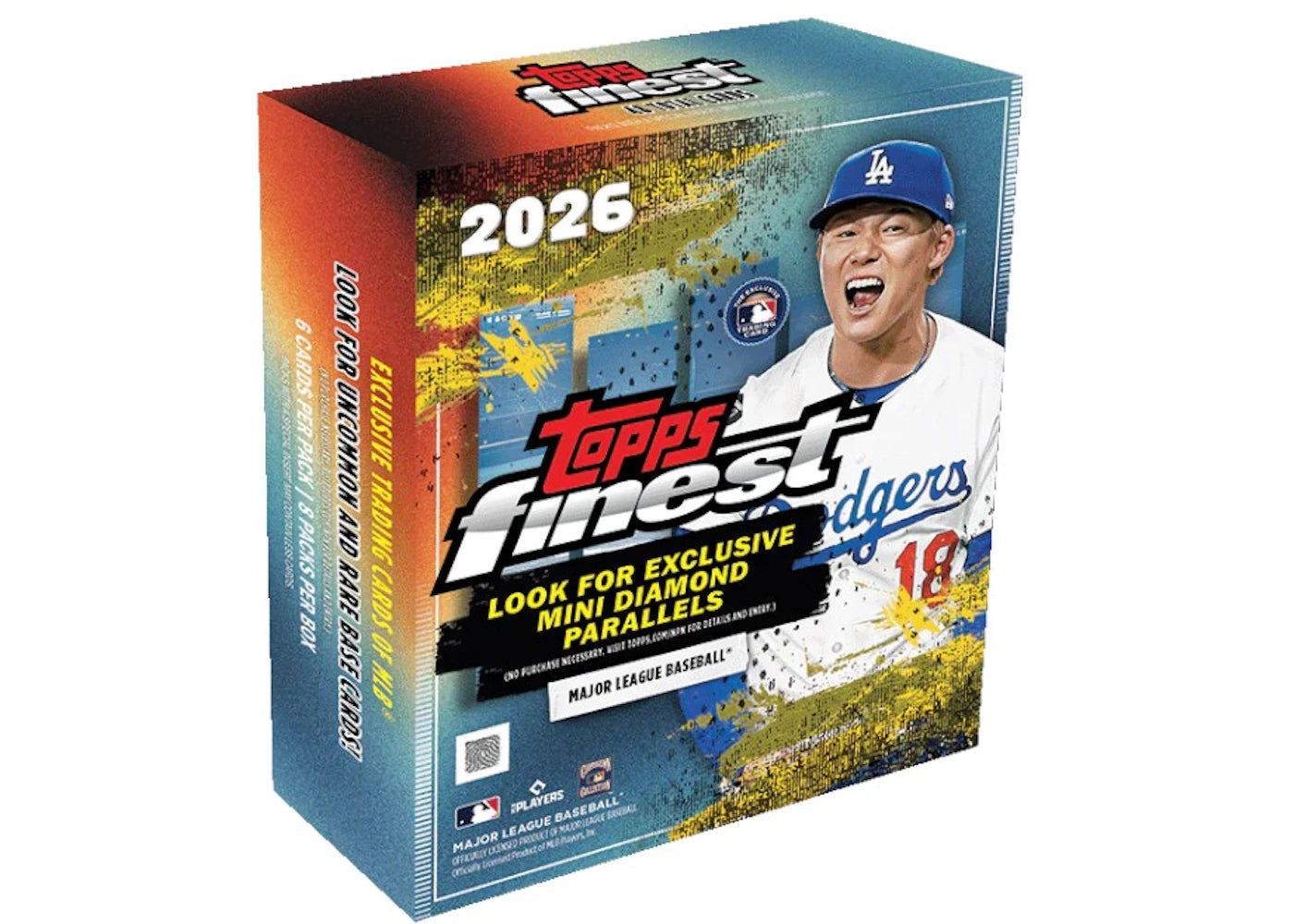 2026 Topps Finest Baseball Mega Box - main view